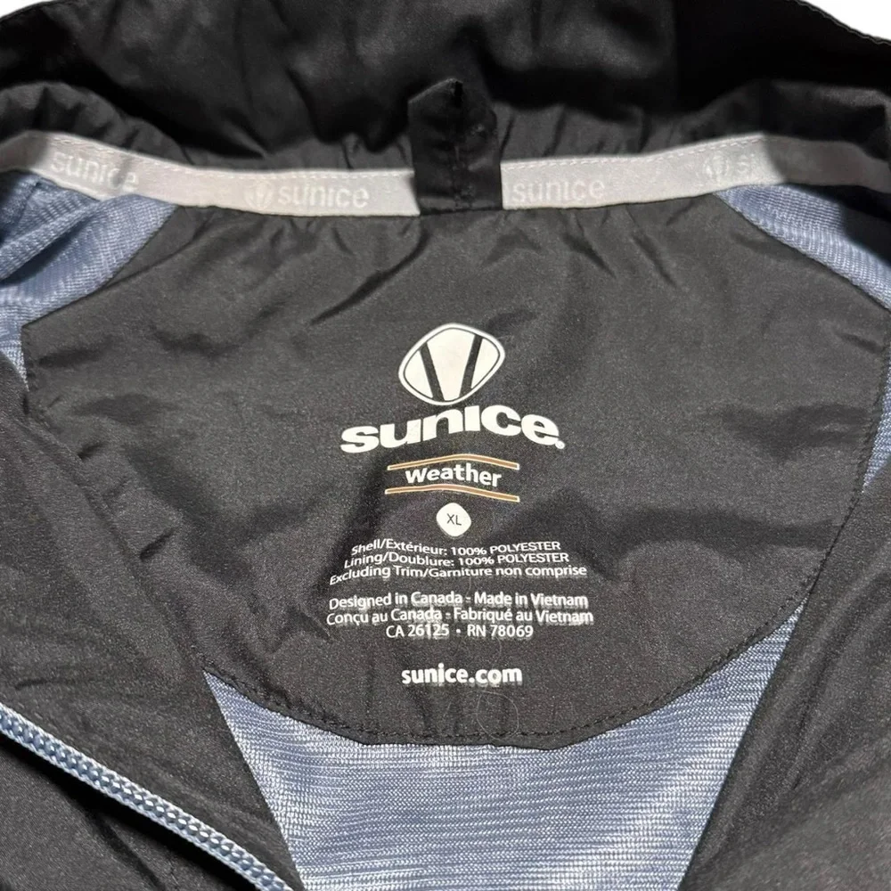 Sunice Weather Running Full Zip Windbreaker Track Jacket Adult XL‎